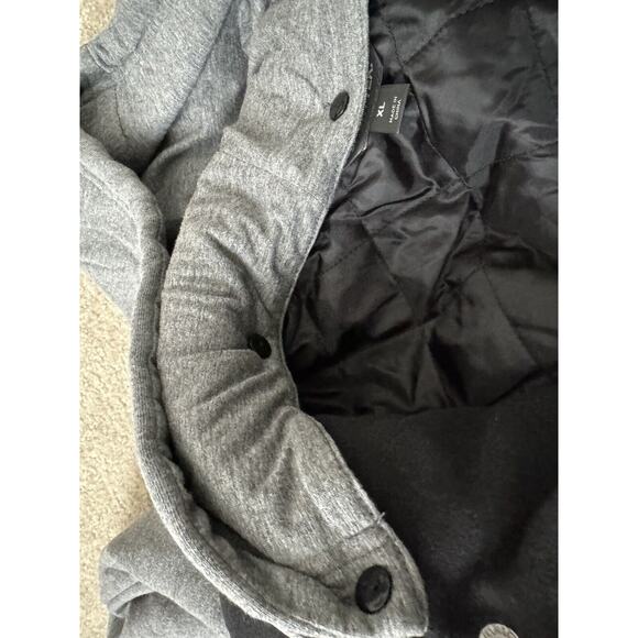 Sport-Tek Auto Show Port Pocket Men's Rancid Jacket Hooded Size XL Grey Black - Picture 6 of 9